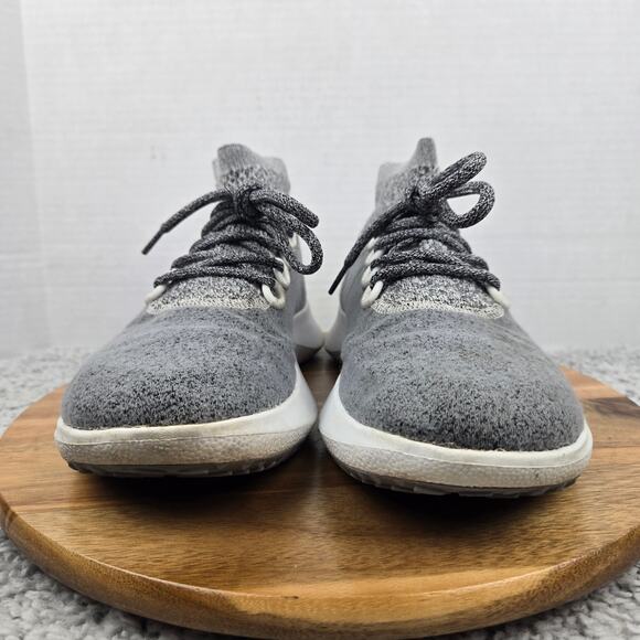 Allbirds Mens 10 Wool Dasher Mizzle Mid WDM Gray White Athletic Running Shoe - Picture 4 of 12